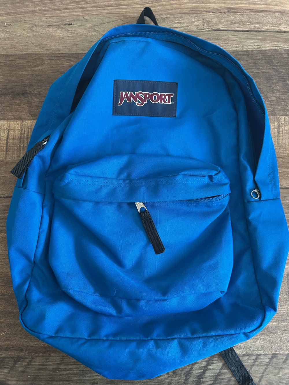 Jansport SuperBreak Backpack Classic Blue - Great Condition